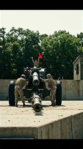 INSANE Power of an Artillery Cannon! 🔥 #military #viral #shorts