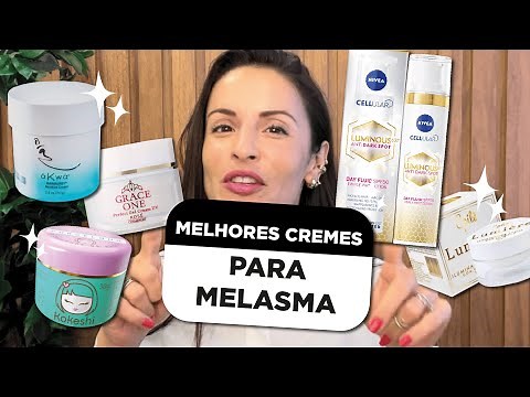 Melhores CREMES para MANCHAS e MELASMA