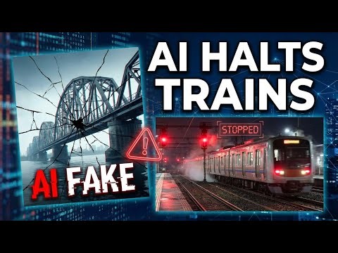 How One AI-Generated Image Halted 32 Trains — The Carlisle Bridge Hoax