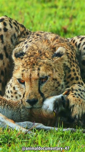 Why Cheetahs Fail at Long Distance Hunts #wildlife #shorts