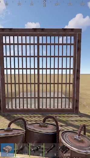 How Many Explosives For Prison Gate Wall #rust #raid #prison #base | TikTok