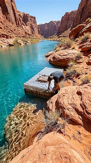 Secret Underwater Bunker in the Desert! 🏜️💧