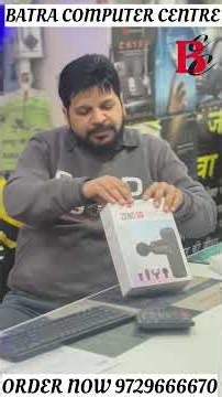 Portronics Zeno Go – Deep Tissue Massage Gun for Instant Pain Relief #massager #batracomputercentre