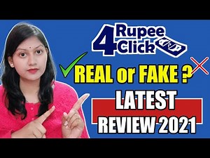Rupee4Click Latest Review 2021 | REAL or FAKE | Rupee 4 Click PAYMENT PROOF |BEST INCOME SECRETS