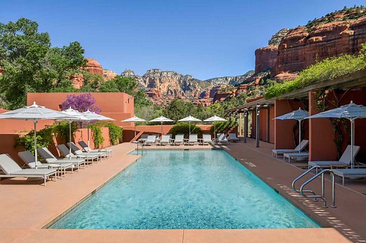 This Luxury Wellness Retreat in Sedona, Arizona, Is the Best Destination Spa in the U.S.—With a Crystal Grotto, Canyon Views, and an Outdoor Pool