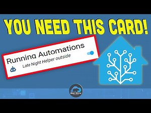 What's Running in Home Assistant Lovelace Card