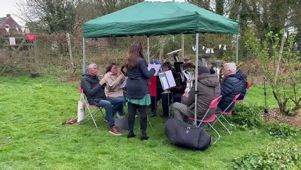 Berry Hill Band performs at Berry Hill Community Orchard 10 year anniversary 2026