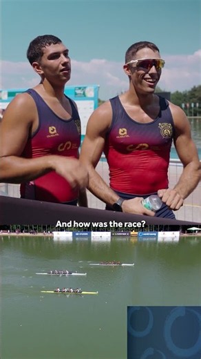 “Thank you to all the teammates and coaches!”🥇🔥 #WRU19CHPlovdiv #WorldRowingU19Champs