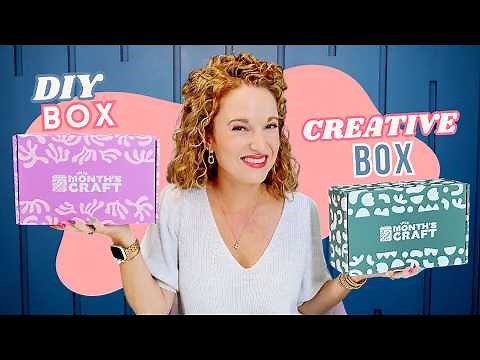 Trying a New Craft Subscription Box | This Months Craft