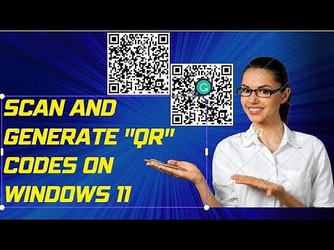 How to scan and Generate QR codes on windows 11PC using internal camera and Codex APP #qrcode