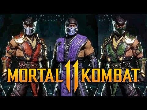 Mortal Kombat 11 - Sub-Zero Costumes