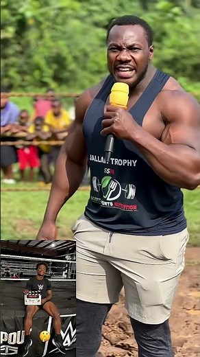 Jallah tropjy calls out ‪@IShowSpeed‬ for a mud wrestling match for his africa tour!