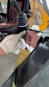 Please try to bring equipment for repairs in its factory specifications. #jcb #excavator