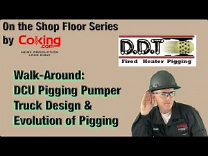 Delayed Coker Pigging Pumper Truck Overview