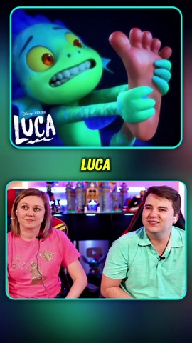Your Foot! 😱 Pixar’s Luca Reaction!