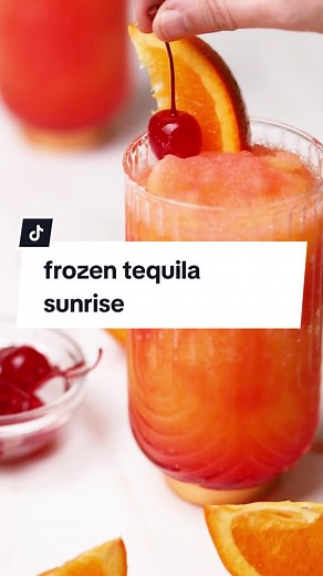 Frozen Tequila Sunrise Recipe: Refreshing Summer Drink
