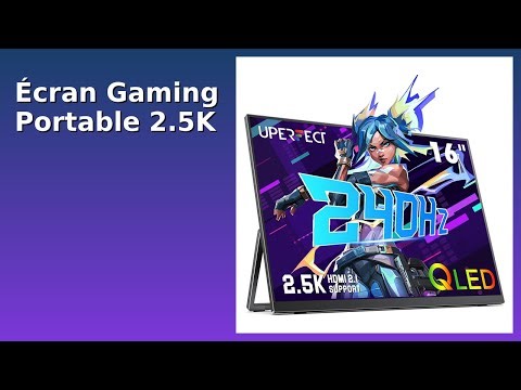 AVIS (2025) : Écran Gaming Portable 2.5K. DÉTAILS ESSENTIELS