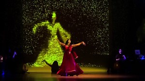 4K views · 99 reactions | Niyaz "The Fourth Light project" is an immersive multimedia experience. Created in collaboration with visual artist Jerome Delapierre, the show utilizes interactive technologies, advanced projection/body-mapping techniques that respond to sound and movement in real time. A synthesis of sound, light, space and movement. | Niyaz (Official Site) | Facebook