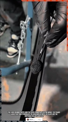 Glass Primer Tool: Windshield Adhesive Applicator Installation Innovation #tool #tools #innovation