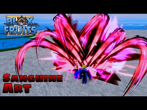 How To Get Sanguine Art ( Showcase ) In Blox Fruits