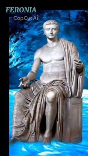 Kaiser Tiberius mit dem jungen Gaius Caligula in der blauen Grotte auf Capri 💫