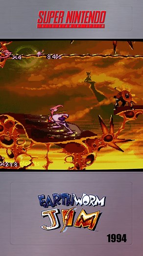 17K views · 349 reactions | Earthworm Jim · SNES · Shiny Entertainment, 1994 #retrogaming #nostalgia | NoSoloBits | Facebook