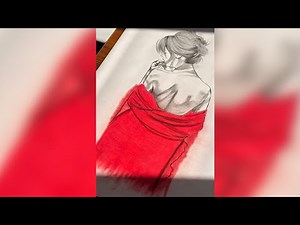 Charcoal and Pastel Figure Drawing