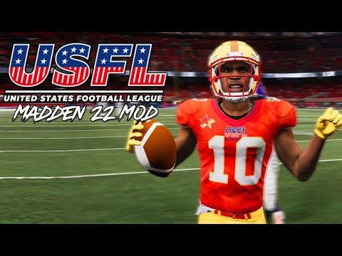 THIS USFL MOD MAKES MADDEN 22 FUN