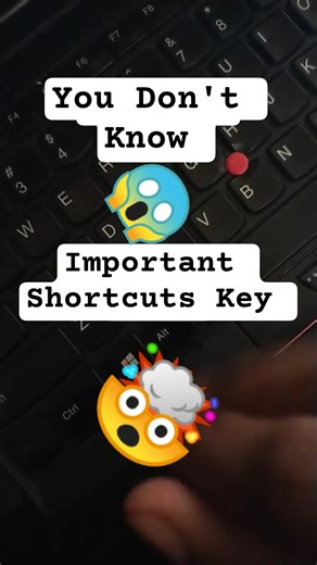 You Don't Know | Important Shortcuts Key #shorts #technology