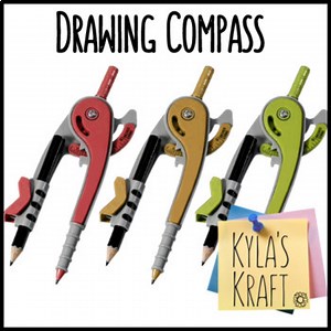 Drawing Compass | Mockup Movable Math Supplies