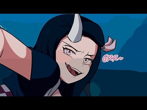 Nezuko is in trouble again - SemiDraws Comic Dub