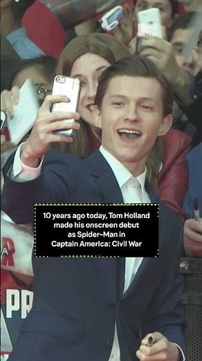 It’s been a DECADE since Tom Holland made his debut appearance as Spider-Man!!