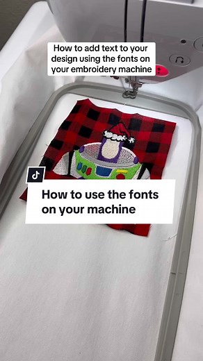 This is a turtorial on how to add a word to your embroidery design using the fonts on your embroidery machine. #embroiderymachinebusiness #brotherembroiderymachine #repositionalhoop #se1900embroiderymachine #embroiderytutorial