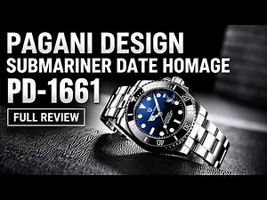Pagani Design PD-1661 (Submariner Date Homage) Full Review | Best NH35 Automatic Diver Watch?