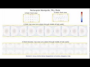 TM11 Mode in a Rectangular Waveguide