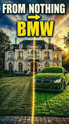 FROM NOTHING → BMW TOPIARY 🚗🌿 (Insane Lawn Transformation)
