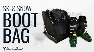 Watch Ski & Snowboard Boot Travel Bag | StoreYourBoard on Amazon Live
