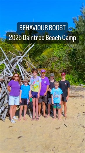 2025 Behaviour Boost Camp What an incredible opportunity for our young people to grow, connect and shine at beautiful Daintree Beach. The next part of their journey is transitioning into high school and making new friendships. This year’s camp was all about building capacity and creating connections to support them in this exciting step. Through shared adventures, teamwork, and plenty of laughter, we’re helping young people step forward with confidence and resilience. We love creating these expe