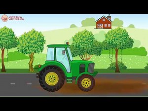 Мультики - Трактор. Мультики про машинки для детей