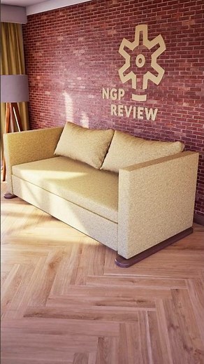 This Sofa Turns Into a Bunk Bed. Smart Furniture Design. #furnituredesign #furniture