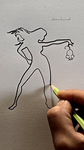 One line #aram_nabeel #viral #art #drawing #toulouse | Aram Nabeel