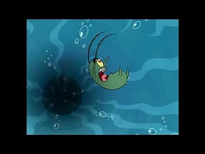 Clones of Planktons Cursing Mr. Krabs as They're Flushed Out for 10 Hours