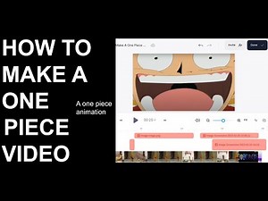 How To Make A One Piece Video (HowToBasic Parody) | A One Piece Animation