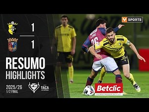 Resumo: Fafe 1-1 Torreense (Taça de Portugal 25/26)