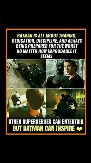 #angst Why Batman Inspires More Than Other Superheroes 🦇 | Dark Knight Motivation