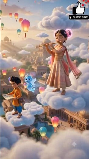 The Moon Lantern Festival | Veer aur doston ki duniya | short video for kids #kidscartoon