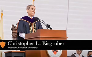 【普林斯顿大学】校长2022年毕业典礼演讲：【persistence】成功需要“坚持不懈”作伴