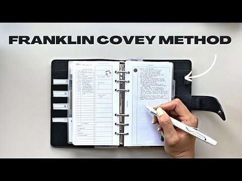 Better than GTD? The Franklin Covey Planner System EXPLAINED + how to implement it in your planner!
