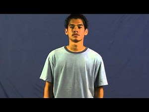 Watch how to sign 'hang out with' in American Sign Language.