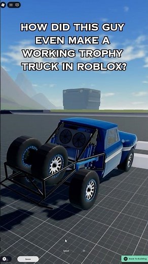 You can't make THIS in plane crazy! #roblox #planecrazy #mechanical #suspension #trophytruck #babft
